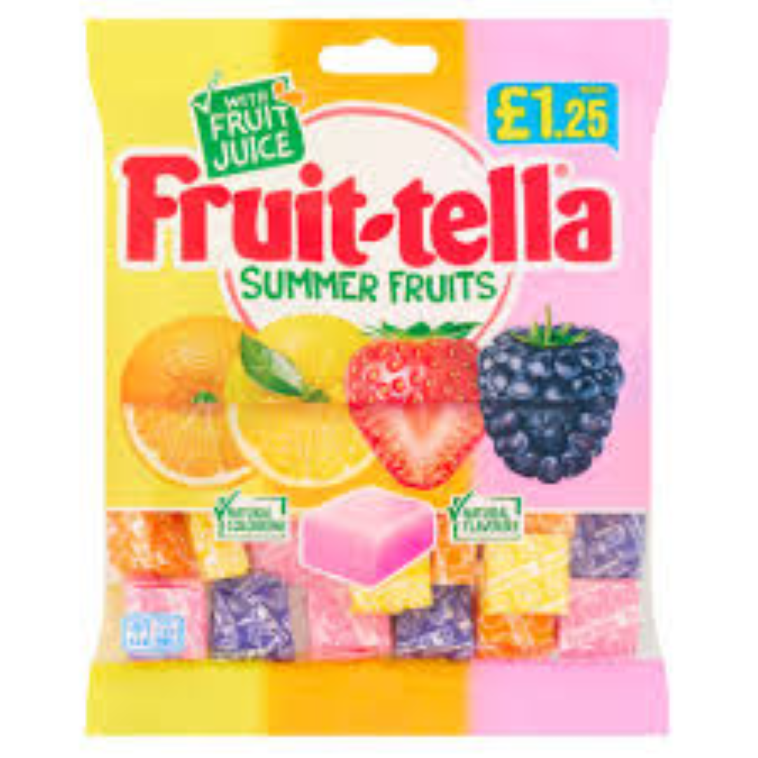 FRUITTELLA SUMMER FRUITS 135G